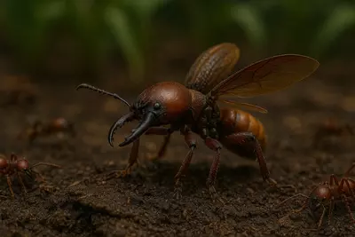 Что такое воинственные муравьи? в мире насекомых есть место стратегии, дисциплине и даже жертвенности