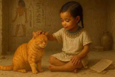 Из дикой охотницы в тени деревьев кошка превратилась в домашнюю