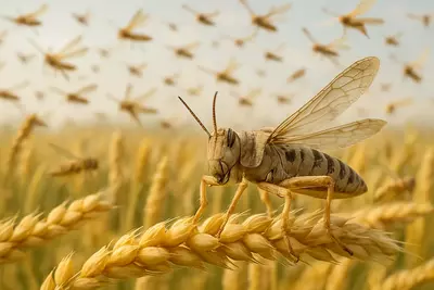 Нашествия саранчи — это не каприз природы, а сложный биологический