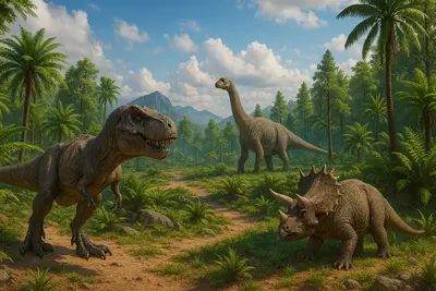 Они жили повсюду: в джунглях, на равнинах, в пустынях, возле озёр