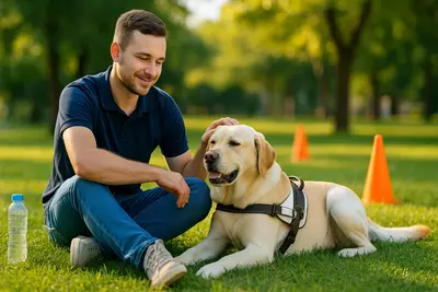 Собака-поводырь — это итог труда десятков людей