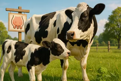 Потому что она — млекопитающее и молоко — часть её материнской природы