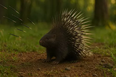 Он не стреляет, не метает и не швыряет свои колючки