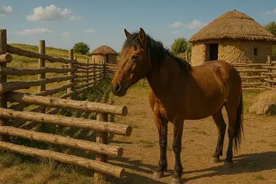 древние народы степей Евразии, прежде всего представители Ботайской
