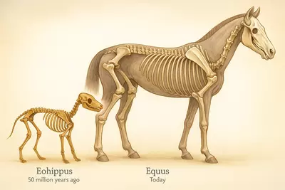В её телосложении, беге, копытах и взгляде отражаются миллионы лет