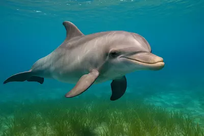 Дельфин — это не рыба, а настоящее млекопитающее