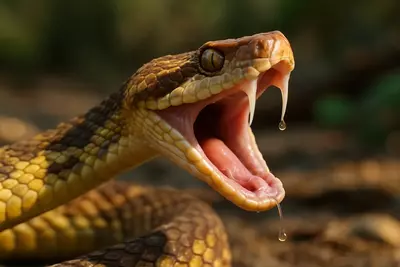 Змея не ищет конфликта, она просто знает свою силу и умеет использоват