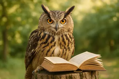 Почему сову называют мудрой? И, когда приходит момент, действует — точно, быстро, безошибочно