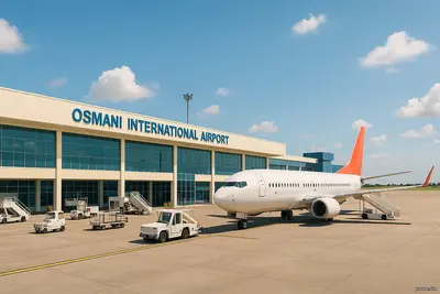 взлёт над зелёной землёй